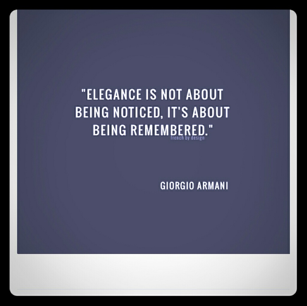 How are you being remembered?